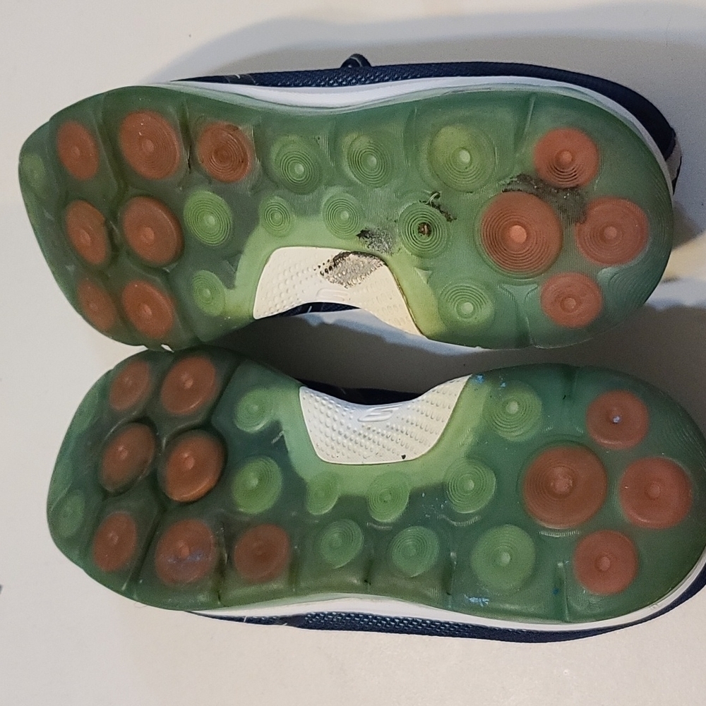 Skechers Goga‎ Max Go Air 2 Women's Sneakers Blue/Aqua Size 9 EUC - Picture 10 of 12